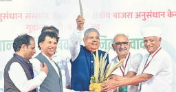 Farmers are engine of economy and politics, asserts V-P Dhankhar